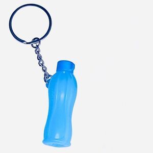 Tupperware Eco Water Bottle Keychain, Blue